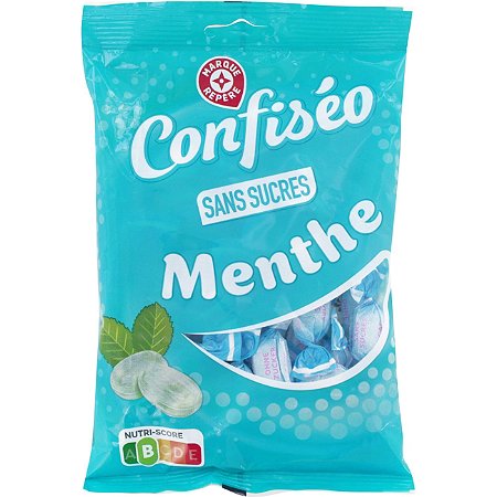 Bonbons Menthe Confiséo Sans sucre - 150g