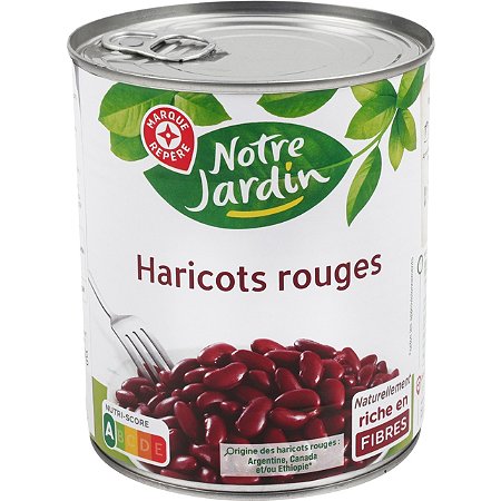 Haricots rouges de Vendée (vrac, portion de 100g)