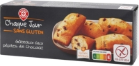 gâteaux aux pépites de chocolat sans gluten x 6 - 230 g - CHAQ. JR S ...