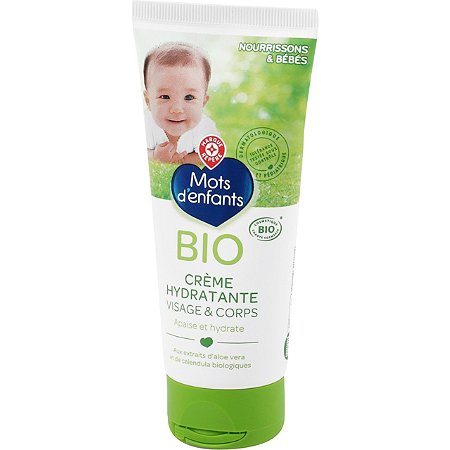 Crème hydratante bébé bio 75 ml - MOTS D'ENFANTS au meilleur prix