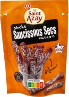 sticks saucissons secs nature - 100 g - SAINT-AZAY au meilleur prix | E ...