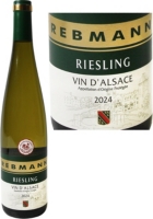 Vin Blanc Alsace Riesling AOP - 75cl - REBMANN au meilleur prix | E.Leclerc