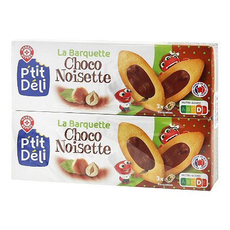 LU Lulu La Barquette Chocolat 120g (lot de 6) 