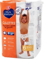 Change culotte T6 -16 kg x 18 - MOTS D'ENFANTS
