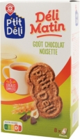 Biscuits Petit Dejeuner Deli Matin Gout Noisette Et Chocolat 400 G P Tit Deli Au Meilleur Prix E Leclerc