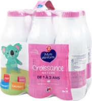 Lait De Croissance Bouteille 6 X 1 L Mots D Enfants Au Meilleur Prix E Leclerc