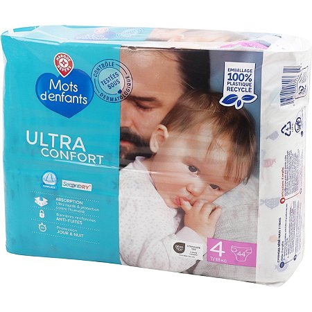 change bébé Ultra confort maxi T4 - 7/18kg x 44 - MOTS D'ENFANTS