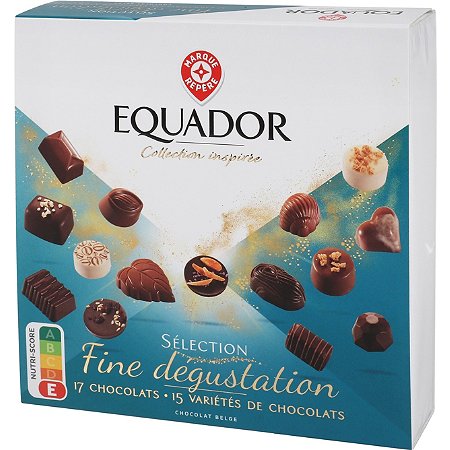 Varietés de Chocolats belges - Chocolat Belge