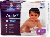 Change bébé - MOTS D'ENFANTS - Nouveau né - T1 - 2/5kg - x23 - Drive  Z'eclerc