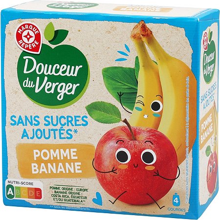 Acheter Les Récoltes Bio - Pommes bananes - Petits Morceaux - Dès 8 Mois -  Casino shop Arcachon 1