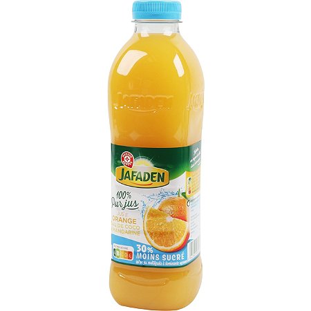 Acheter du jus d'orange à l'eau de coco