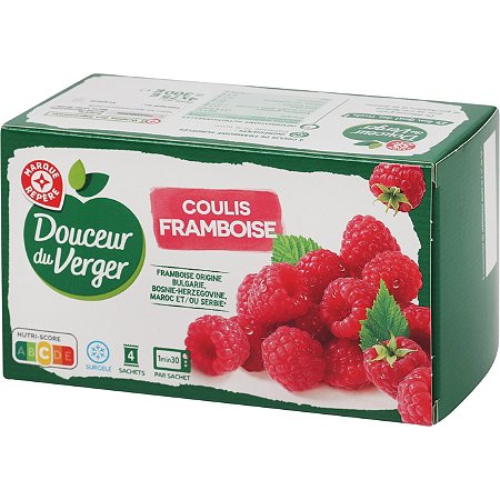 Coulis framboise CARREFOUR SELECTION