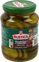 Rondelles de cornichons - 185 g - RUSTICA au meilleur prix | E.Leclerc
