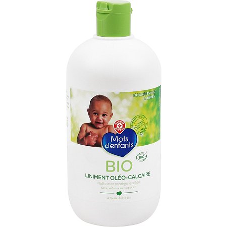 Liniment oléo-calcaire bio - 500 ml - MOTS D'ENFANTS au meilleur