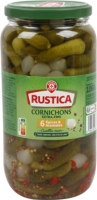 Cornichons croquants aux 6 épices et aromates - 550g - RUSTICA au ...