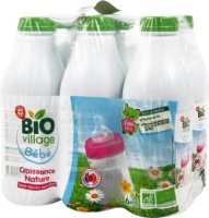 Lait De Croissance Bio Bouteille 1 L Bio Village Au Meilleur Prix E Leclerc