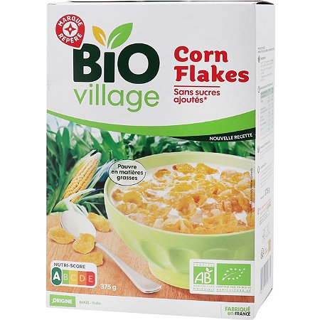 corn flakes bio - 375 g - BIO VILLAGE au meilleur prix