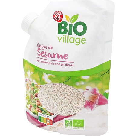 Graines de sésame bio - 200 g - BIO VILLAGE au meilleur prix