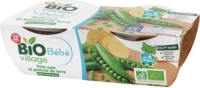 Bol Petit Pois Bio 4 Mois 2 X 1 G Bio Village Au Meilleur Prix E Leclerc