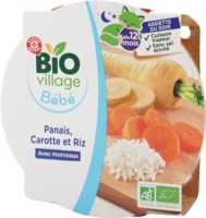 Assiette Panais Carotte Et Riz Bio Des 12 Mois 230 G Bio Village Au Meilleur Prix E Leclerc