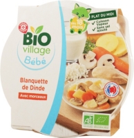 Assiette Blanquette De Dinde Bio Des 18 Mois 250 G Au Meilleur Prix E Leclerc