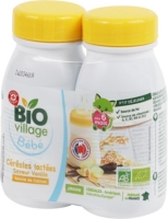 Lait Cereale Vanille Bio Des 6 Mois 2 X 250 Ml Bio Village Au Meilleur Prix E Leclerc