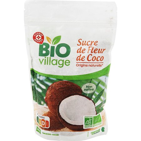 Sucre de fleur de coco bio - 250 g - BIO VILLAGE au meilleur prix