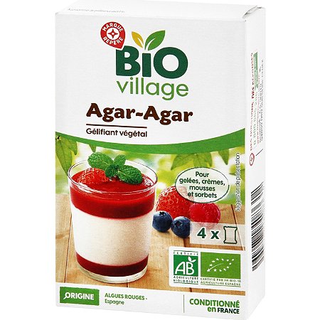 Agar-agar bio - 4 x 2 g - BIO VILLAGE au meilleur prix