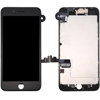 Écran + Cadre IPhone 8 Plus Noir – Déjà Assemblé – Remplacement Facile Et Rapide