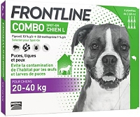 Frontline Combo Chien 20-40kg - 6 Pipettes