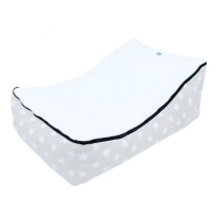 Monsieur Bebe Housse D Assise Sans Harnais Pour Pouf Monsieur Bebe Bleu Au Meilleur Prix E Leclerc