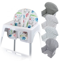 Monsieur Bebe Housse D Assise Pour Chaise Haute Bebe Enfant Gamme Delice Pois Roses Au Meilleur Prix E Leclerc