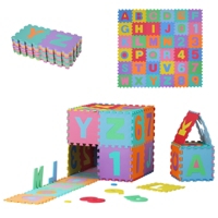 Tapis De Sol En Mousse Tapis Puzzle Interconnectables Dim 31l X 31l X 1h Cm 36 Pieces Grande Surface 3 24 M Multicolore Au Meilleur Prix E Leclerc