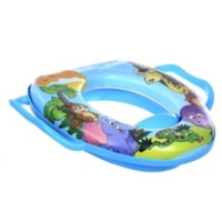 Reducteur Toilette Poignee Bleu Animaux Siege Wc Bebe Enfant Au Meilleur Prix E Leclerc