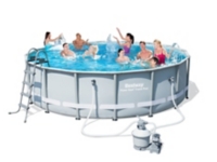 Piscine Tubulaire Power Steel ø488 X H122 Cm Bestway Maison