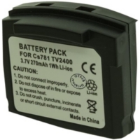 Batteria Ricambio Per Cuffie Radio Amplicomms TV2500/TV2510 - Li-Polymer 3.7V 270mAh