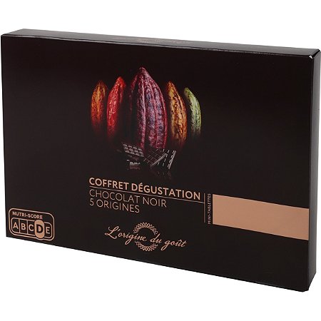 Coffret de dégustation chocolat noir - 300 g - L'ORIGINE DU GOUT au  meilleur prix