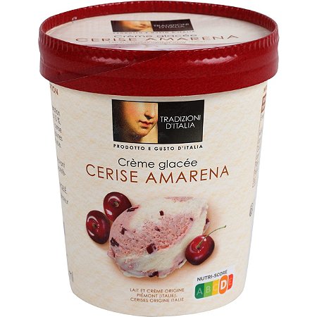 Crème glacée amarena 300 g - TRADIZIONI D'ITALIA au meilleur prix