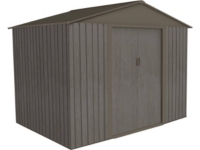 Abri de jardin métal aspect bois vieilli 4,72 m²