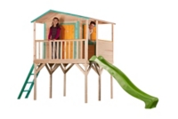 Maisonnette Sur Pilotis 1 Cm Avec Toboggan 250 Cm Maison Et Loisirs E Leclerc