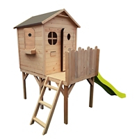 Maisonnette Enfant Sur Pilotis Medas Maison Et Loisirs E Leclerc