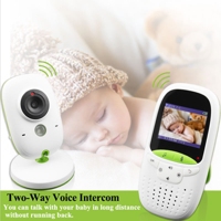 Babyphone Video Sans Fil 2 4 Pouces Haut Parleur Integre Vision De Nuit Blanc Yonis Au Meilleur Prix E Leclerc