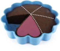 Moule A Gateau En Silicone 6 Parts Coeur Rose Au Meilleur Prix E Leclerc