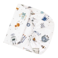 Drap Housse Bebe En Coton Robot Au Meilleur Prix E Leclerc
