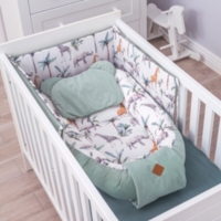 Cocon Bebe Matelasse Nid Reducteur De Lit Safari Au Meilleur Prix E Leclerc