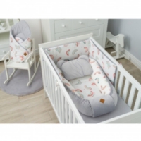 Cocon Bebe Matelasse Nid Reducteur De Lit Rainbow Au Meilleur Prix E Leclerc