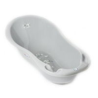 Baignoire Bebe Thermometre Gris Owls 102 Cm Pied Tuyau Au Meilleur Prix E Leclerc