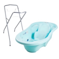 Baignoire Bebe Avec Reducteur Integre Bleu Pied Au Meilleur Prix E Leclerc