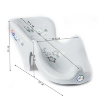 Fauteuil Transat De Bain Bebe Plastique Rigide Blanc Owls Au Meilleur Prix E Leclerc