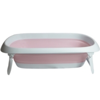 Lilo Baignoire Bebe De Voyage Pliable Rose Au Meilleur Prix E Leclerc